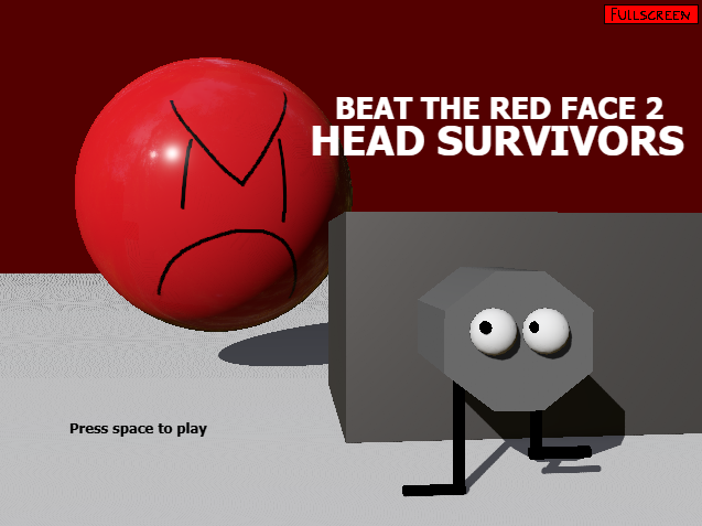Screenshot 1 for Beat the Red Face 2 - Head Survivors
